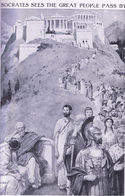 Socrate voit passer les grands personnages - Charles Mills Sheldon